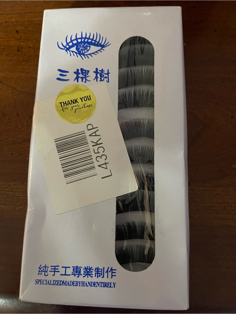 10 pair False Eyelashes Tray Set - Black. New in box! - Picture 3 of 3